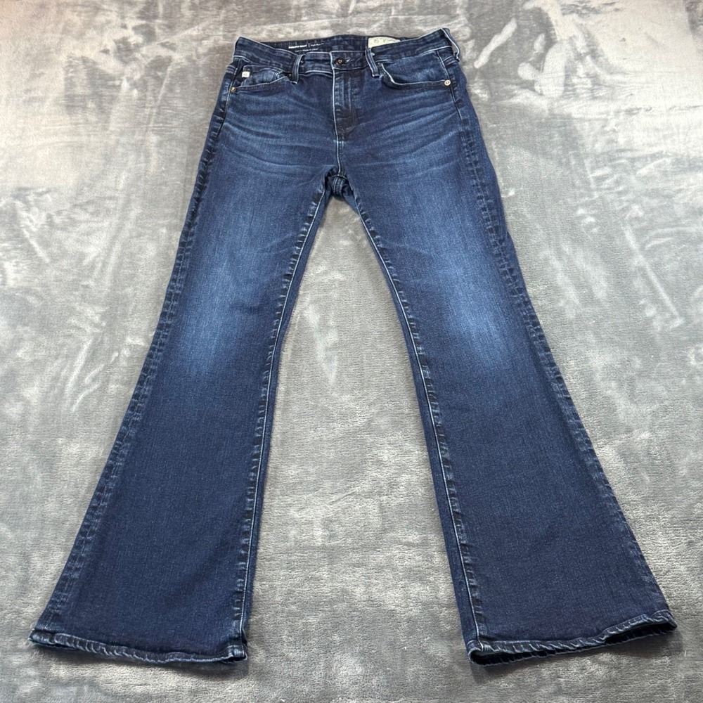 AG Adriano Goldschmied Farrah Boot High Rise Jeans 28x32 Dark Indigo EMP1B83SOHO